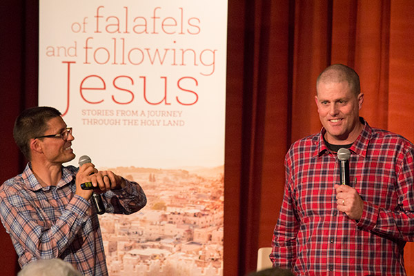 Of Falafels and Following Jesus launch